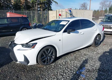 2020 Lexus Is 300 from USA, damaged, VIN JTHG81F20L5041885